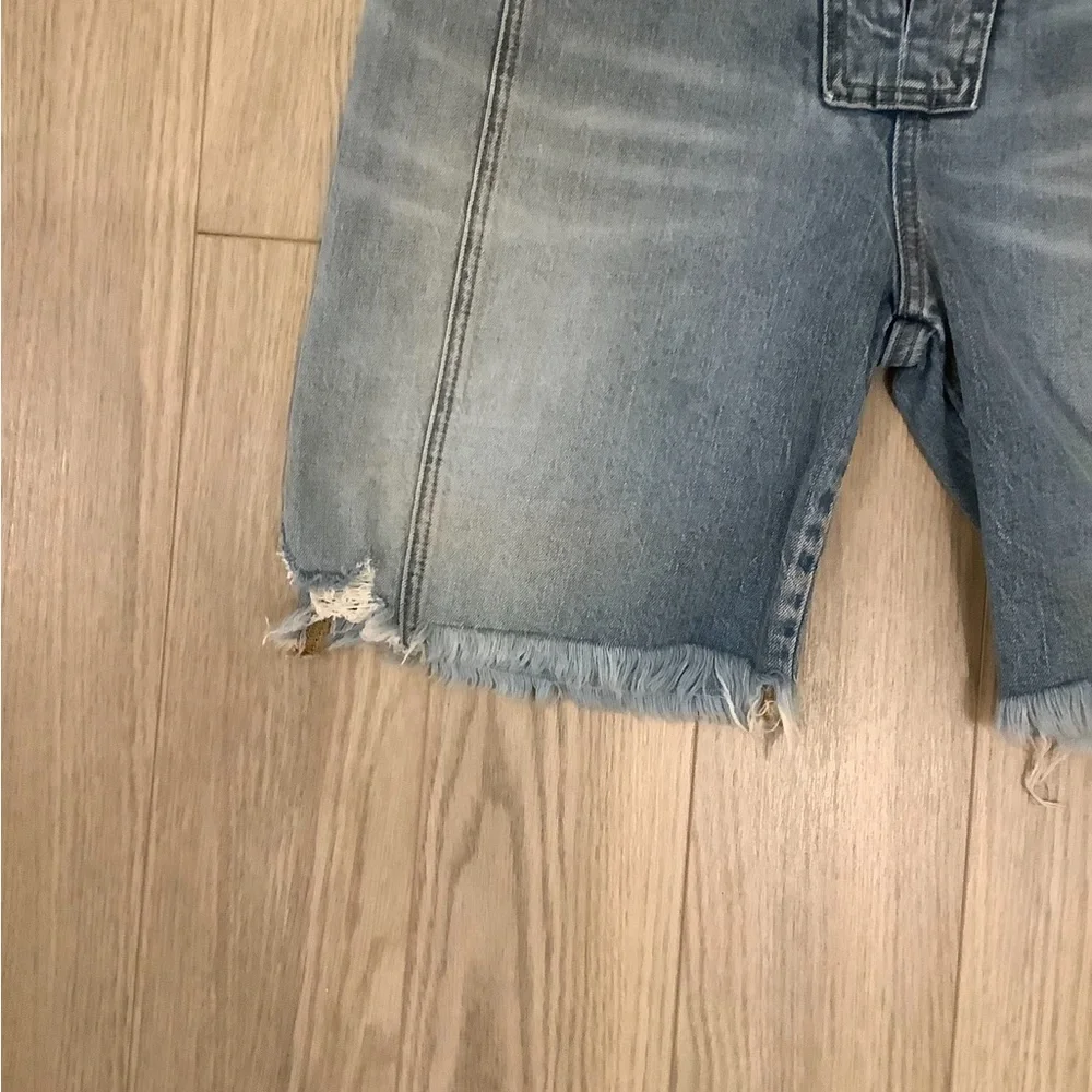 NWOT Anthropologie Pilcro lace up denim shorts❤️❤️❤️❤️ - Picture 9 of 9